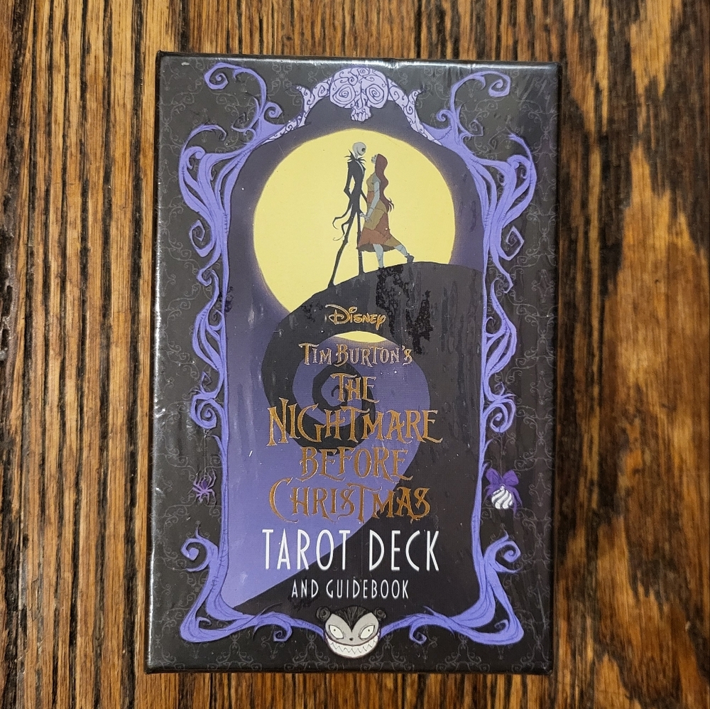 Disney The Nightmare Before Christmas Tarot Deck And Guidebook
